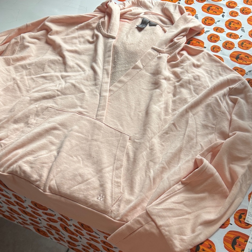 Sweaty Betty Light Pink Hoodie